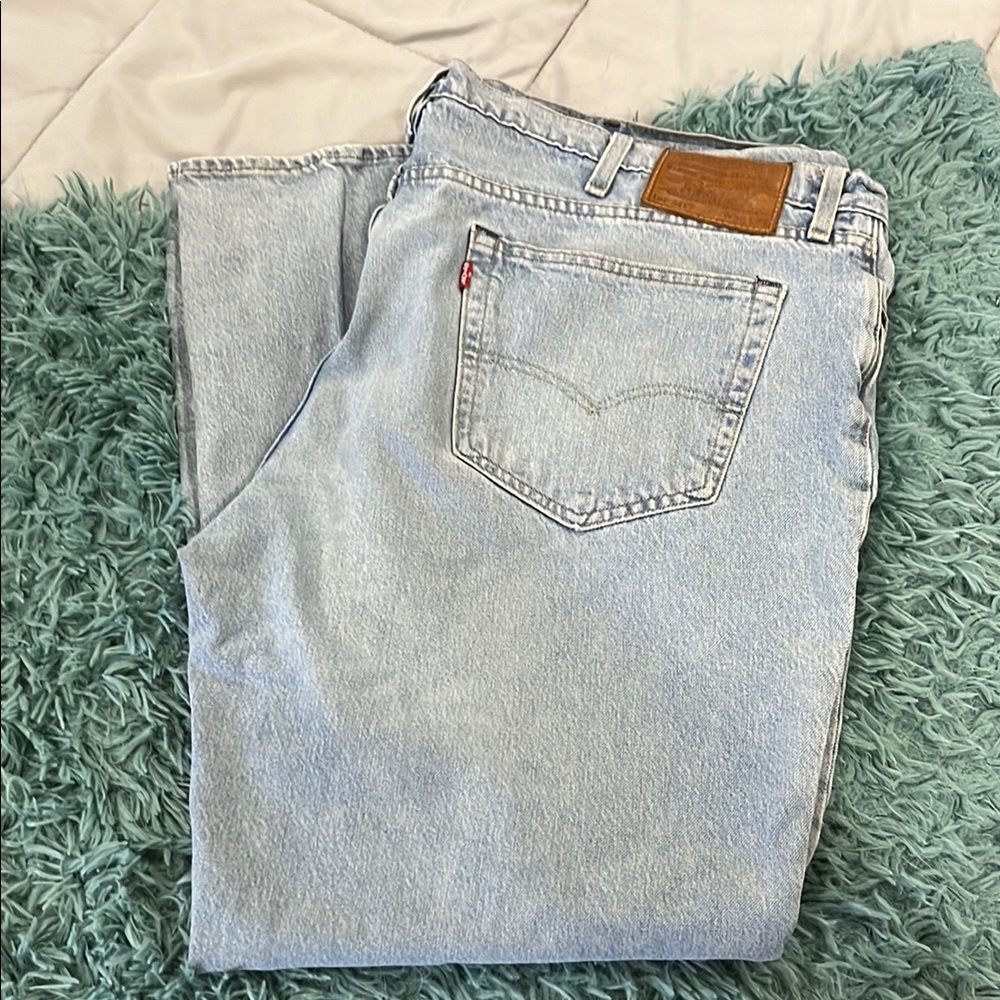Levi's Blue Straight Jeans Classic Style
